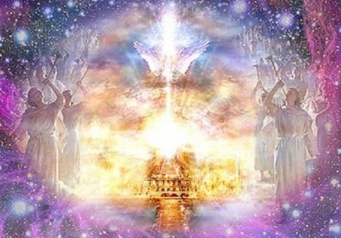 The Throne of God being brought down to Earth!