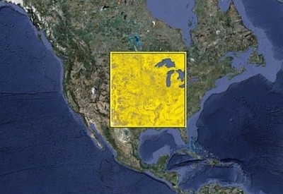 Size of New Jerusalem within the USA
