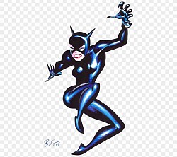 Cat Women as a Fallen Angel