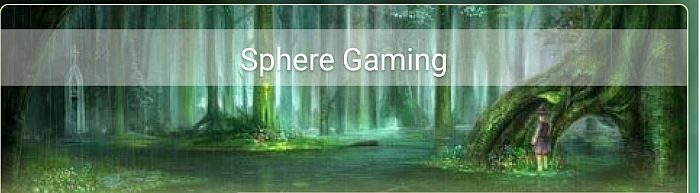 Sphere Gaming Website Logo